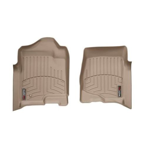  WeatherTech Custom Fit Front FloorLiner for Cadillac Escalade, Tan