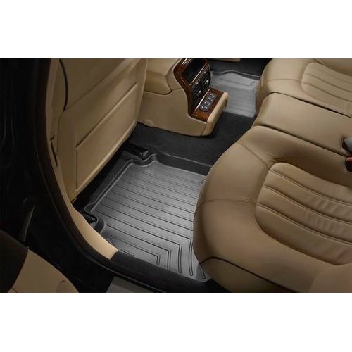  WeatherTech Custom Fit Rear FloorLiner for Ford Taurus, Black