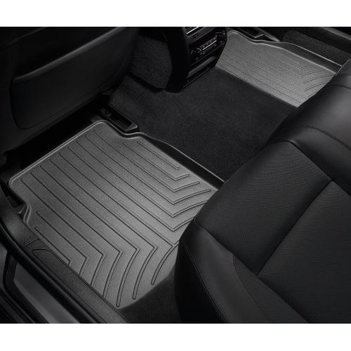  WeatherTech Custom Fit Rear FloorLiner for Ford Taurus, Black