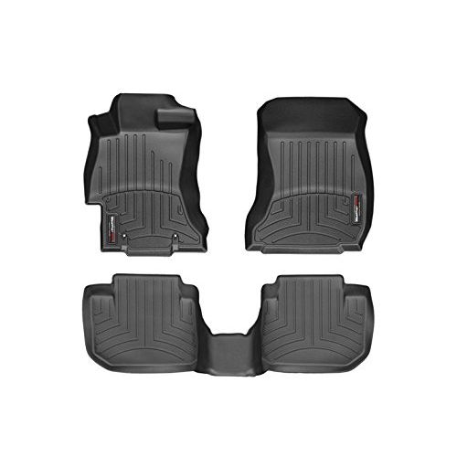  2012-2016 Subaru Crosstrek WeatherTech FloorLiner ( Rows 1st & 2nd) Black