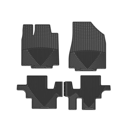  WeatherTech (WTCB292244) Floor Mat, Rubber, Front/Rear, Black