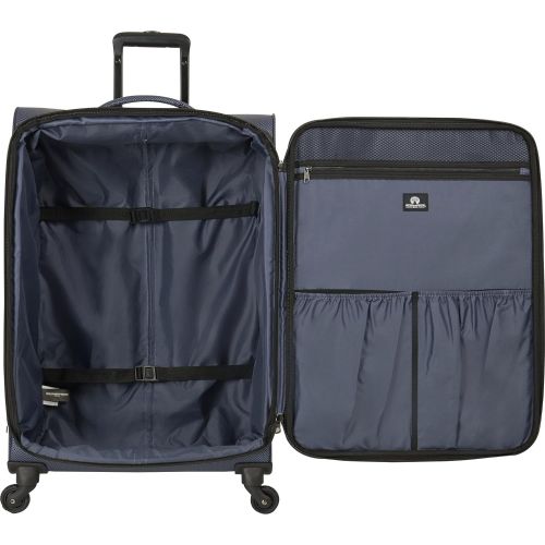  Weatherproof 21 Expandable 4Wheel Spinner Carry On Suitcase