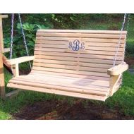 Weaverwood Wooden Porch Swing- Free Shipping