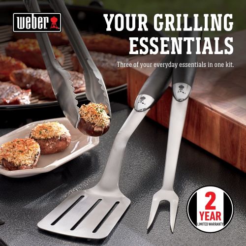  Weber Stephen Products Weber Original 3-Piece Stainless Steel Tool Set