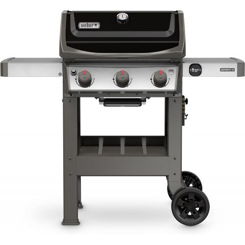  Weber 45010001 Spirit II E-310 3-Burner Liquid Propane Grill, Black