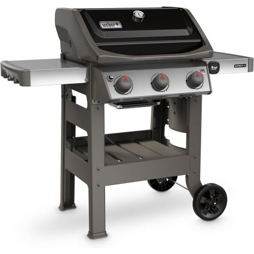  Weber 45010001 Spirit II E-310 3-Burner Liquid Propane Grill, Black