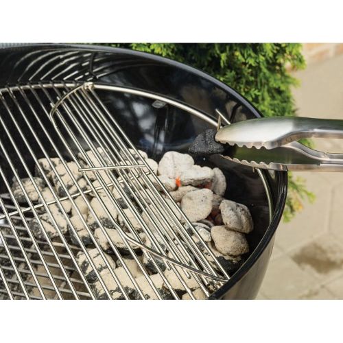  Weber 14401001 Original Kettle Premium Charcoal Grill, 22-Inch, Black