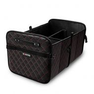 Webetop Car Trunk Organizer Storage with Straps Heavy Duty Durable Feather Foldable