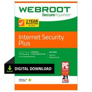 Webroot Internet Security Plus with Antivirus Protection | 3 Device | 2 Year Subscription | PC Download