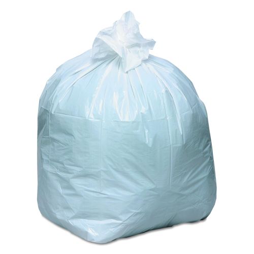  [아마존베스트]Earthsense Commercial RNW1K150V Recycled Tall Kitchen Bags, 13-16gal.8mil, 24 x 33, White, 150 Bags per Box