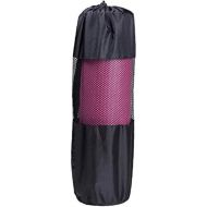 [아마존베스트]Wechoide Black Yoga Mat Bag, Waterproof Yoga Backpack, Nylon Pilates Straps Mesh Adjustable Belt
