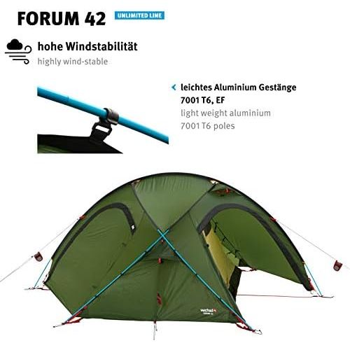  Wechsel Tents Forum 42 - Unlimited Line - 2-Personen Geodaet Zelt