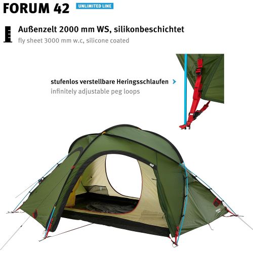  Wechsel Tents Forum 42 - Unlimited Line - 2-Personen Geodaet Zelt