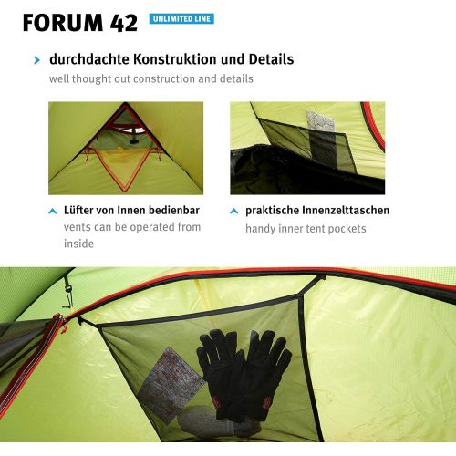  Wechsel Tents Forum 42 - Unlimited Line - 2-Personen Geodaet Zelt