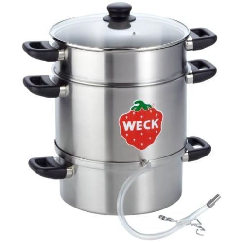  Weck WSG 28E Elektro-Entsafter 1500 Watt, ER, 26 cm, mit Schlauchgarn.