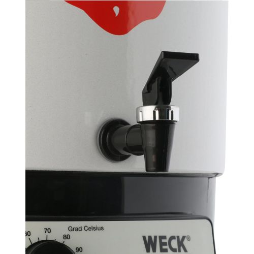  Weck Wat 14A Einkochautomat (2000 Watt, Kontrolllampe,Prazisionsthermostat) cremeweiss