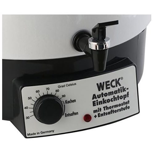  Weck Wat 14A Einkochautomat (2000 Watt, Kontrolllampe,Prazisionsthermostat) cremeweiss