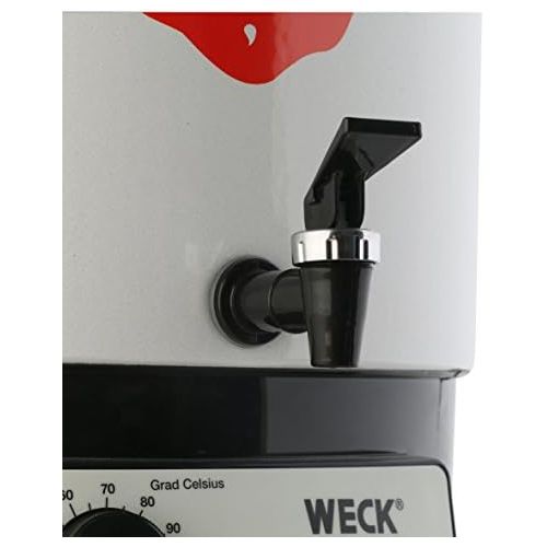  Weck Wat 14A Einkochautomat (2000 Watt, Kontrolllampe,Prazisionsthermostat) cremeweiss