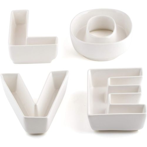  [아마존베스트]WeddingstarLOVE Plates Set