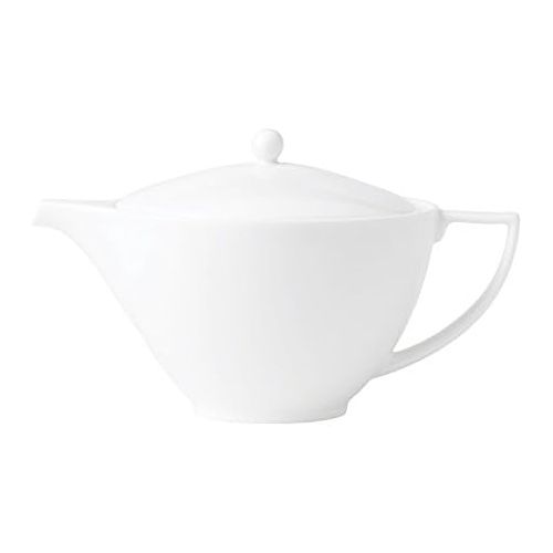  Jasper Conran by Wedgwood White Bone China Teapot 1.7 Pt