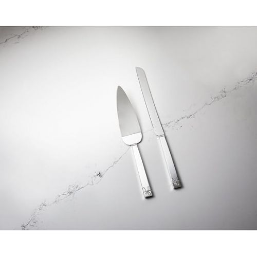  Vera Wang Wedgwood Love Knots Stainless Cake Knife & Server