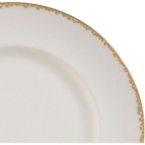  Wedgwood Gilded Leaf Salad Plate, 8