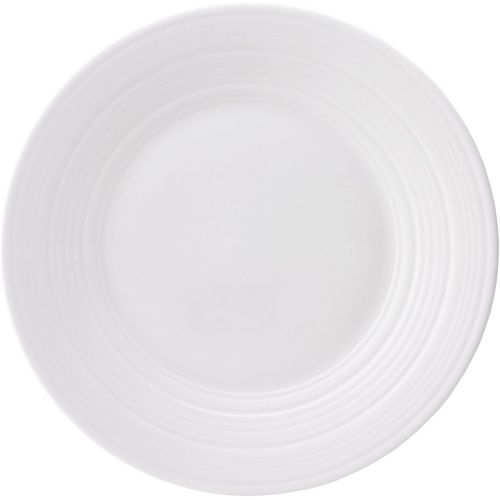  Jasper Conran by Wedgwood White Bone China Salad Plate Swirl 9