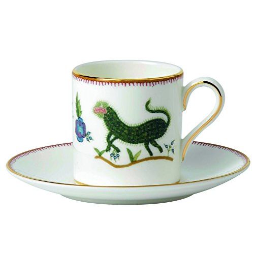  Wedgwood Mythical Creatures Espresso Cup and Saucer Set