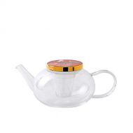 Wedgwood Paeonia Blush Teapot Glass w/Ceramic Lid