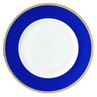 Wedgwood 40003895 Hibiscus Dinner Plate, 10.75, White and Blue