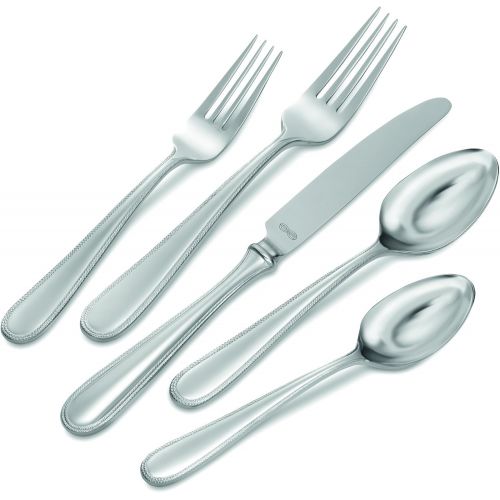  Wedgwood 5700518200 Vera Wang Infinity 5-Piece Place Setting, Stainless