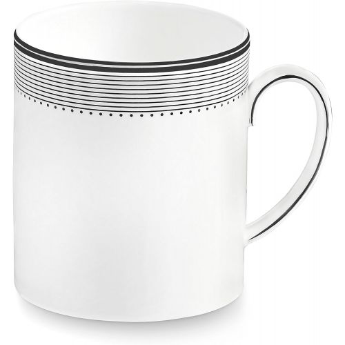  Wedgwood 40030700 Grosgrain Mug, 1, White