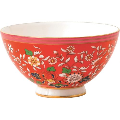  Wedgwood 40023897 Wonderlust Bowl 4.3 Crimson Jewel