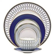 Wedgwood 5C10210222 5 Piece Place Setting, Renaissance Gold