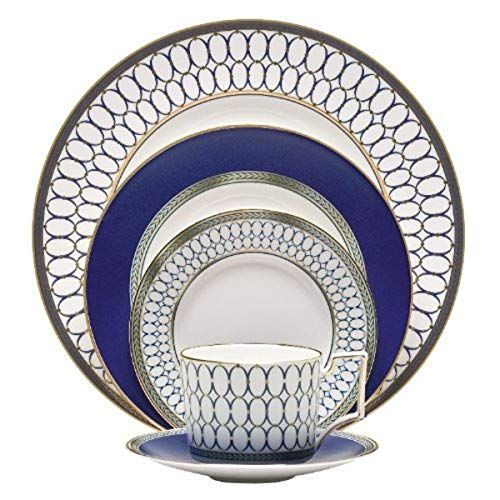  [무료배송]웨지우드 접시 세트 Wedgwood 5 Piece Place Setting, Renaissance Gold