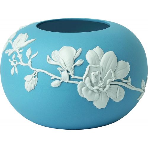  Wedgwood Magnolia Blossom Box 5, 5, Blue and White