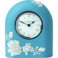 Wedgwood Magnolia Blossom Clock 4.7, Blue and White