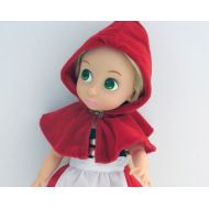 Wedosew 16 Doll Clothes / Little Red Riding Hood Costume / 16 Disney Animator Doll Clothes