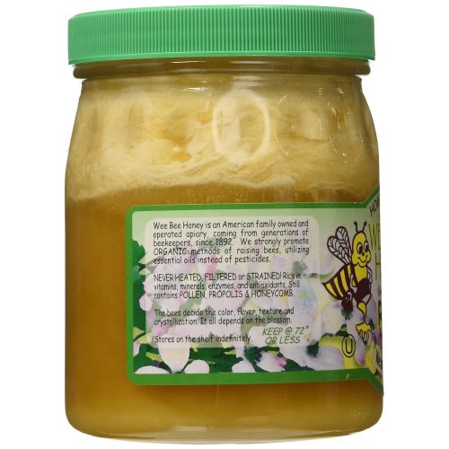  Wee Bee Raw Honey - Natural - 32 oz