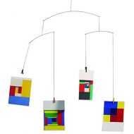 Wee Gallery Flensted Mobiles Post Card Hanging Mobile - 17 Inches - Steel