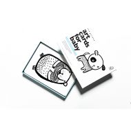 Wee Gallery Art Cards for Baby, High Contrast Black and White Cards for Baby, Pets Collection - 0 to...