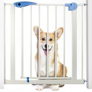 Weebo Pets Heavy Duty Easy Open Walk-Thru Steel Safety Gate  Great for Pets and Children!