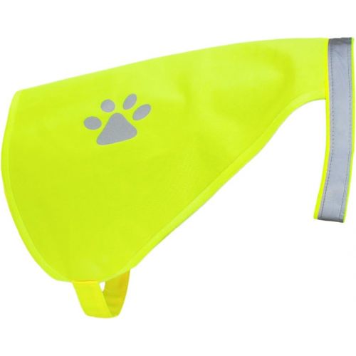  Weebo Pets Hi-Vision Reflective Neon Yellow Safety Vest