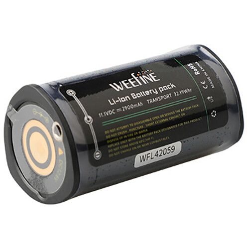  Weefine Battery Case with 18650 Cells (3 x Cells)