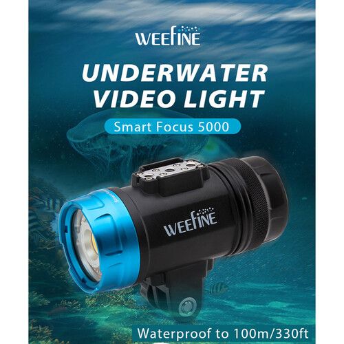  Weefine WF082 Smart Focus 5000 Video Light