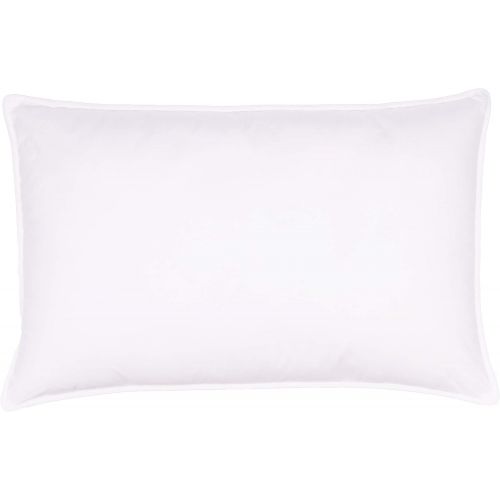  WEEKENDER Down Alternative Hotel Quality Pillow with 100% Cotton Cover - Soft Hypoallergenic Pillow - 2 Pack - (13 x 23)