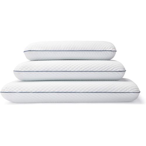  WEEKENDER Ventilated Gel Memory Foam Pillow - Washable Cover - Queen Size