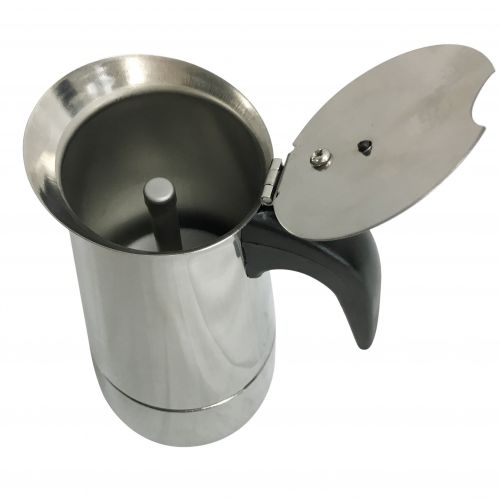  Wees Beyond Brew-Fresh Stainless Steel Espresso Maker