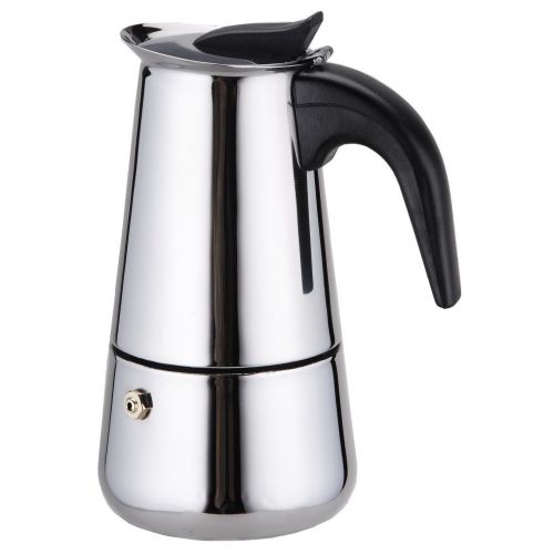  Wees Beyond Brew-Fresh Stainless Steel Espresso Maker