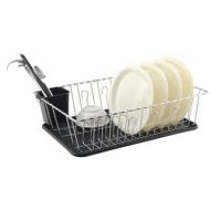 Wees Beyond Chrome Metal Dish Drainer (3-piece Set)